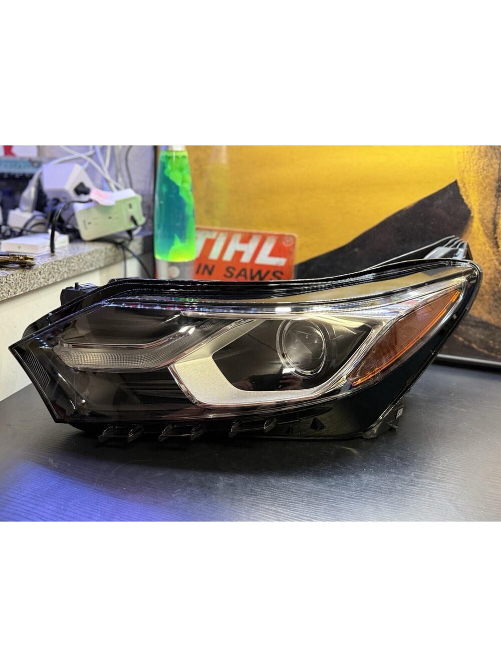 2018-2021 Chevy Equinox Halogen Headlight W/ Bulb W/ LED DRL Left Driver